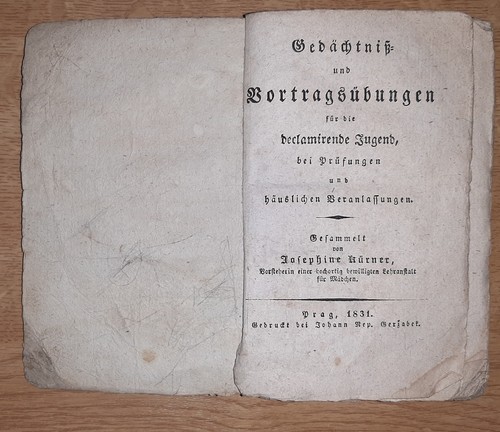 Gedichte 1831 gedächtniß - gedichte!,