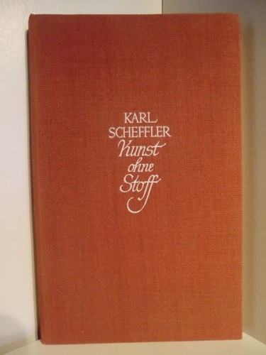 Kunst ohne stoff scheffler - stoff,
