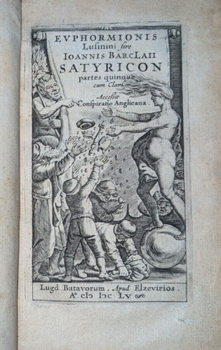 Antikes buch euphormionis - buch,