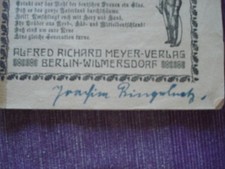 Joachim Ringelnatz - Signiert