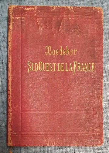 1906 baedeker sud ouest - 1906, baedeker's