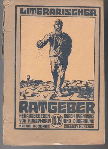 B0713 kunstwart literarischer - b0713,