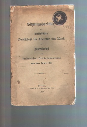 Sitzungsberichte der