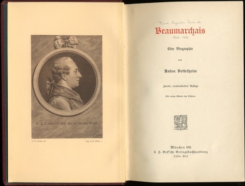 Beaumarchais von - beaumarchais★von, a