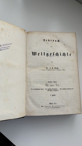 Lehrbuch der weltgeschichte - der,