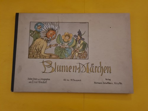 Antikes blumen märchen buch - antikes, blumen-märchen