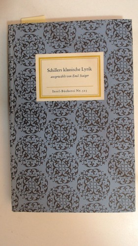 Schillers klassische lyrik - schillers,