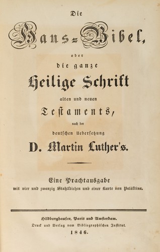 Haus bibel nach - haus-bibel, luther
