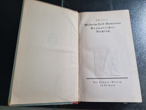 Wilhelm tell demetrius - tell,