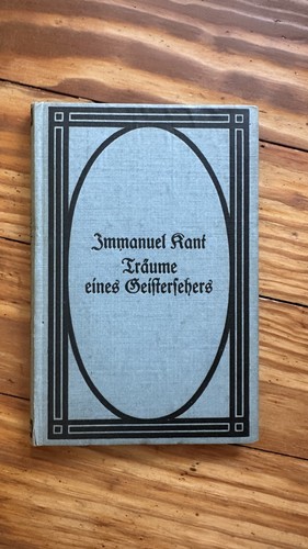 Kant träume eines - kant:,