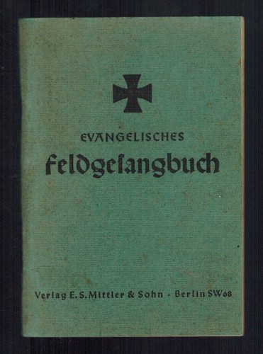Evangelisches feldgesangbuch - evangelisches,