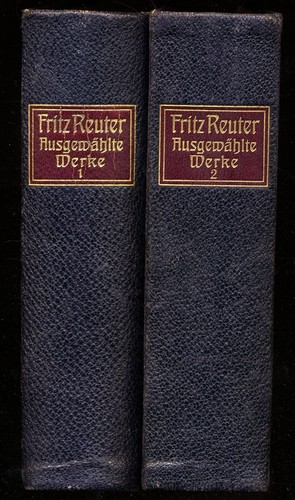 Fritz reuter ausgewählte - fritz, reuter★ausgewÄhlte