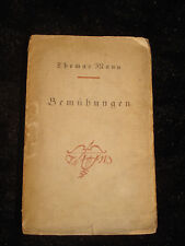 Thomas Mann - BEMÜHUNGEN -