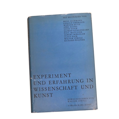 Experiment und erfahrung - und, in