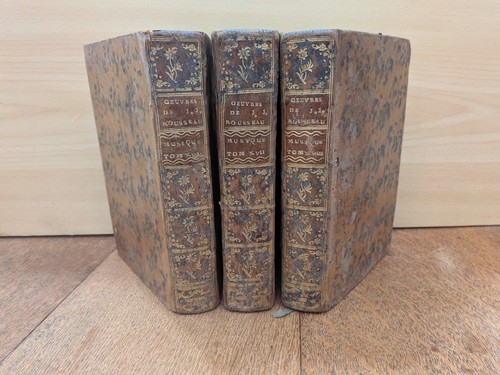 Altes buch rousseau - j.j.-rousseau,