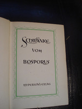 Schwänke vom Bosporus - 1918