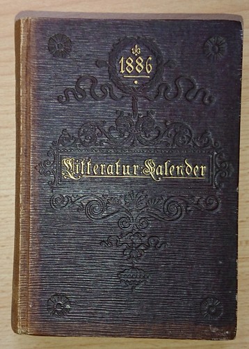 Deutscher litteratur kalender - deutscher, litteratur-kalender