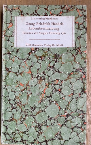 Mainwaring mattheson georg - mainwaring/mattheson:,