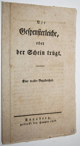 Fischer eine gespensterleiche - eine,