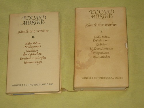 Eduard möricke sämtliche - eduard,