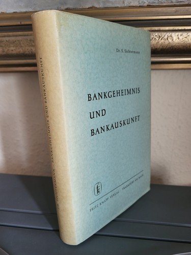 Sichtermann bankgeheimnis und - bankgeheimnis,