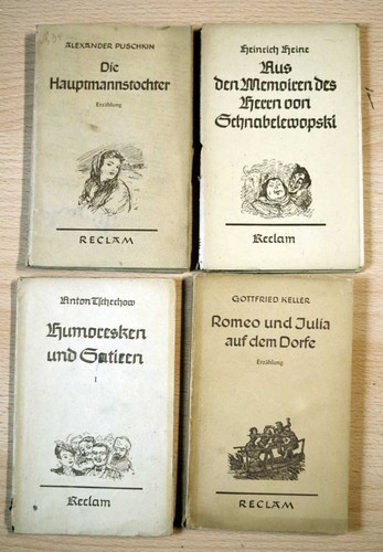 Alte reclams bücher - alte,