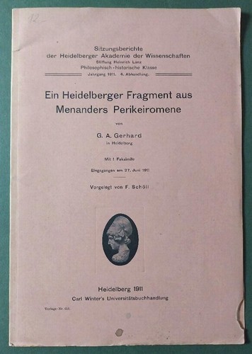 Ein heidelberger fragment aus - ein,