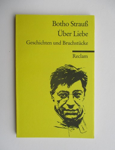 Botho strauß über - strauß,