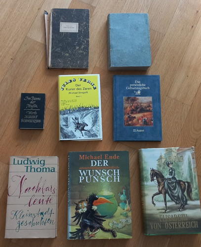 Bücherkonvolut paket teile - 8,