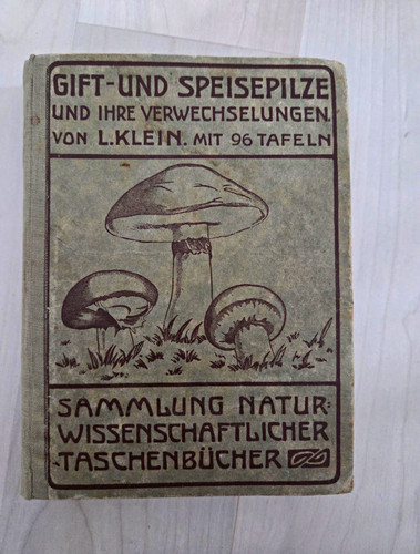 Antiquarisches pilzbuch - antiquarisches,