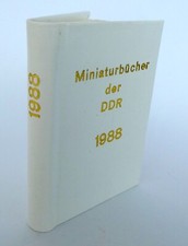 Minibuch DDR "Miniaturbücher