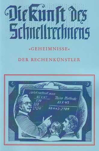 Die kunst des - die, schnellrechnens