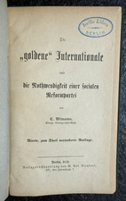 "goldene" Internationale und