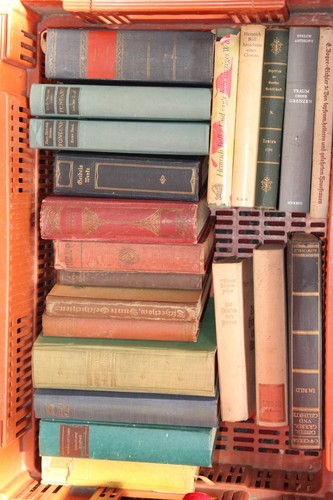 Alte bücher gebunden - 10,
