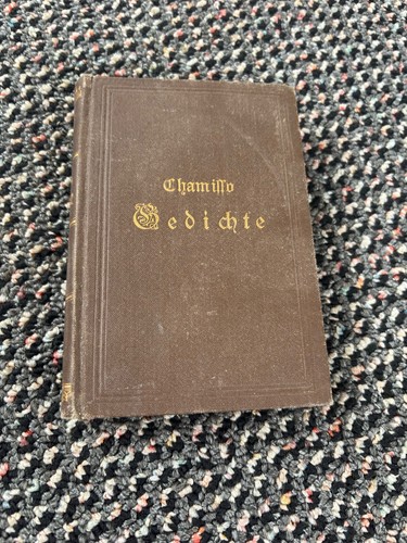 Chamisso gedichte - chamisso,