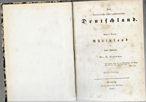 Rheinland das malerische und - malerische,