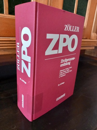 Zöller zpo kommentar - zpo,