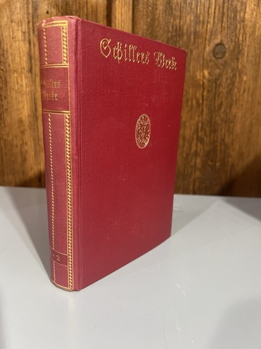 Uraltes buch 1907 schiller - uraltes,