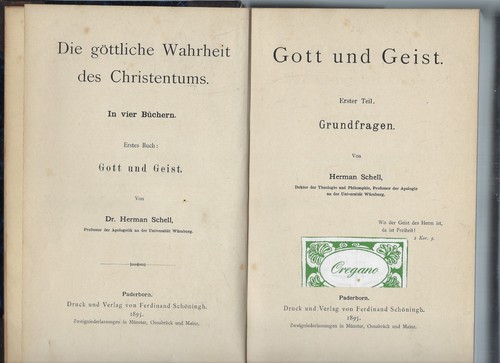 Hermann schell gott und - schell,