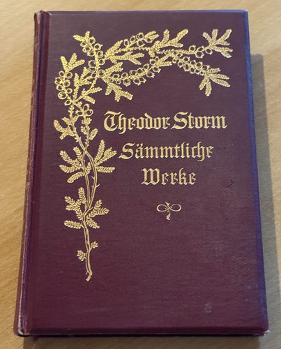 Theodor storm sämmtliche - storm's,