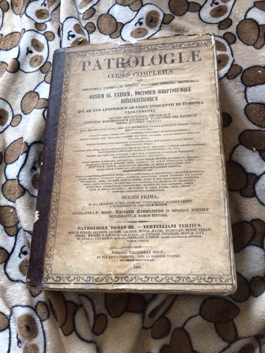 Migne patrologiae cursus - migne,